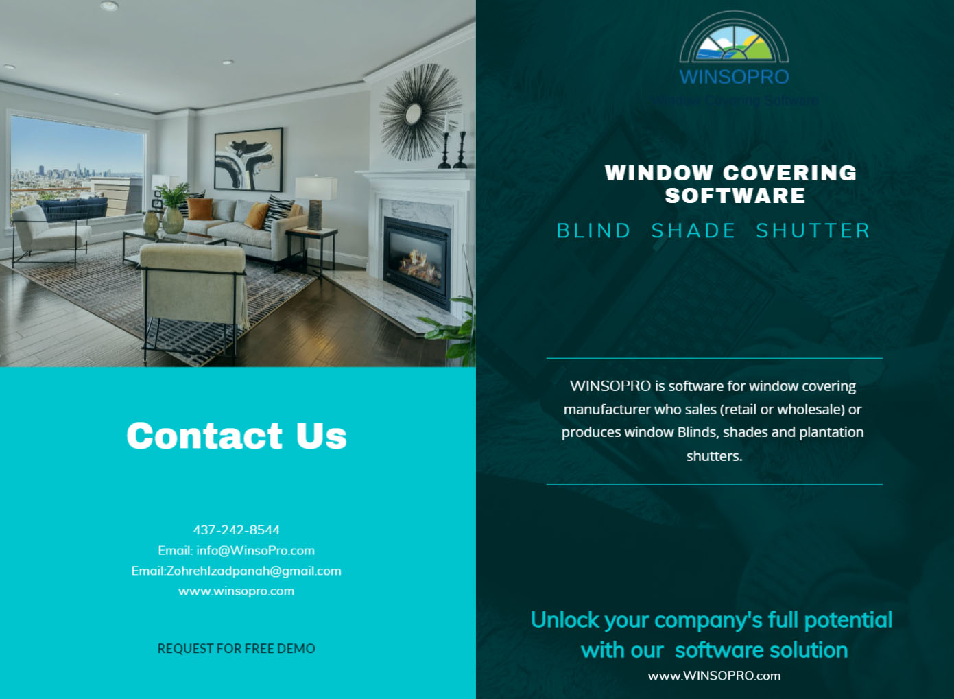 Streamlining Blinds, Shades, and Shutters Production with WINSOPRO: A Cutting-Edge Software Solutions